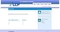 Desktop Screenshot of lcpengenharia.com